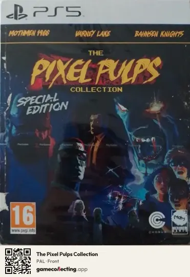 The Pixel Pulps Collection PlayStation 5, PAL box front