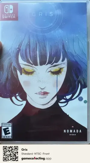 Gris Nintendo Switch, NTSC box front