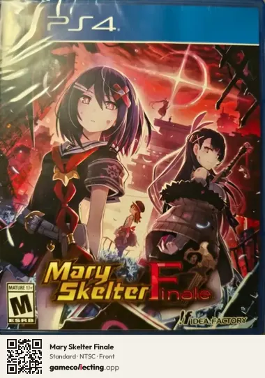 Mary Skelter Finale PlayStation 4, NTSC box front