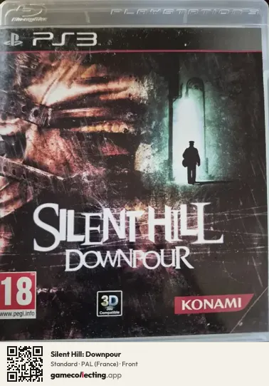Silent Hill: Downpour PlayStation 3, France box front