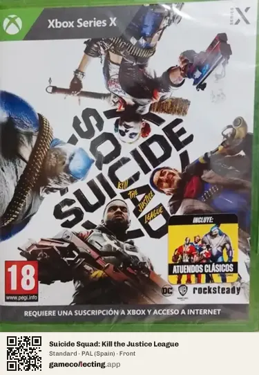 Suicide Squad: Kill the Justice League Xbox Series X, Spain box front