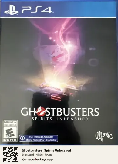 Ghostbusters: Spirits Unleashed PlayStation 4, NTSC box front
