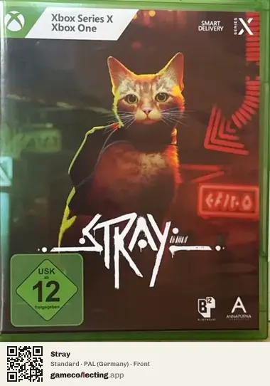 Stray Xbox Series X, Germany box front
