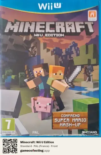 Minecraft: Wii U Edition Nintendo Wii U, France box front