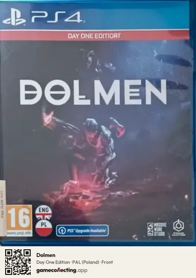 Dolmen PlayStation 4, Poland box front