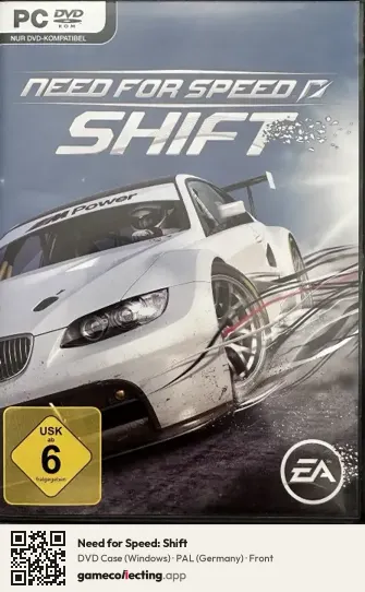 Need for Speed: Shift Computer, Germany box front