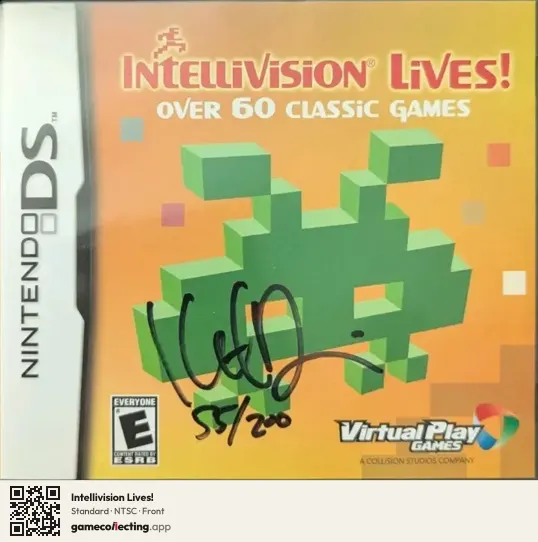 Intellivision Lives! Nintendo DS, NTSC box front