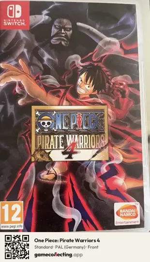 One Piece: Pirate Warriors 4 Nintendo Switch, Germany box front