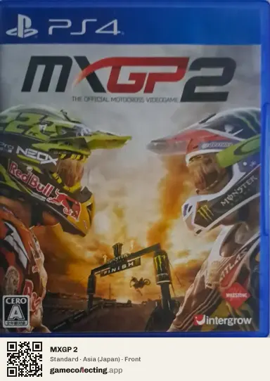 MXGP 2 PlayStation 4, Asia box front