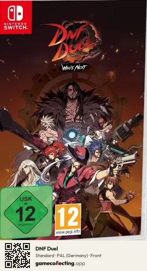 DNF Duel Nintendo Switch, Germany box front