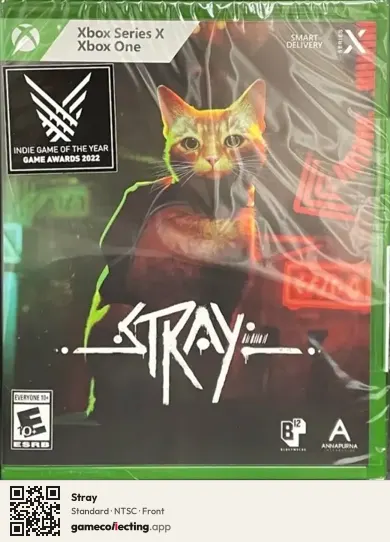 Stray Xbox Series X, NTSC box front