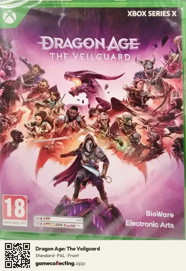 Dragon Age: The Veilguard Xbox Series X, PAL box front