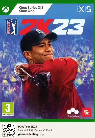 PGA Tour 2K23 Xbox Series X, Germany box front