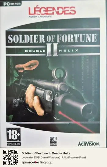 Soldier of Fortune II: Double Helix Computer, France box front