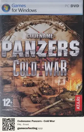 Codename: Panzers - Cold War Computer, PAL box front