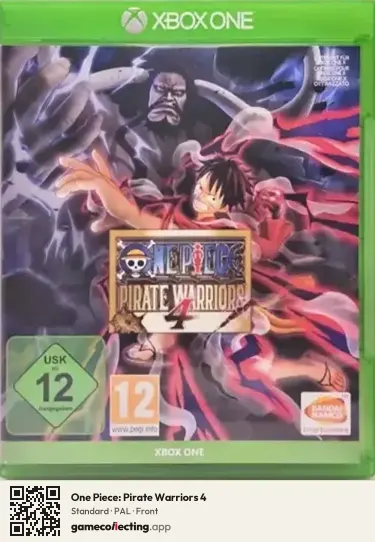 One Piece: Pirate Warriors 4 Xbox One, PAL box front