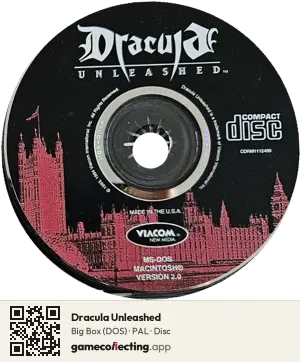 Dracula Unleashed Computer, PAL disc