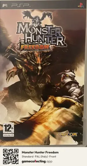 Monster Hunter Freedom PlayStation Portable, Italy box front