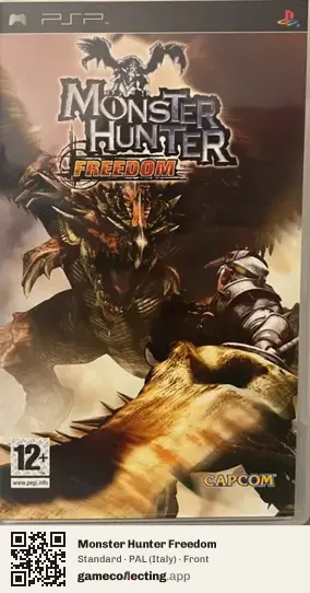 Monster Hunter Freedom PlayStation Portable, Italy box front