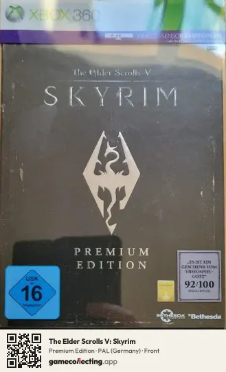 The Elder Scrolls V: Skyrim Xbox 360, Germany box front