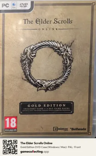 The Elder Scrolls Online Computer, PAL box front