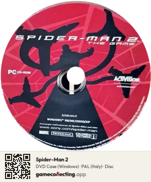 Spider-Man 2 Computer, PAL disc