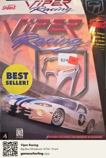 Viper Racing Computer, NTSC box front