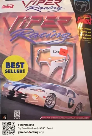 Viper Racing Computer, NTSC box front