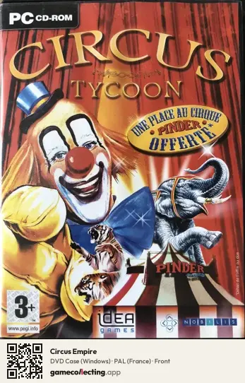 Circus Empire Computer, France box front