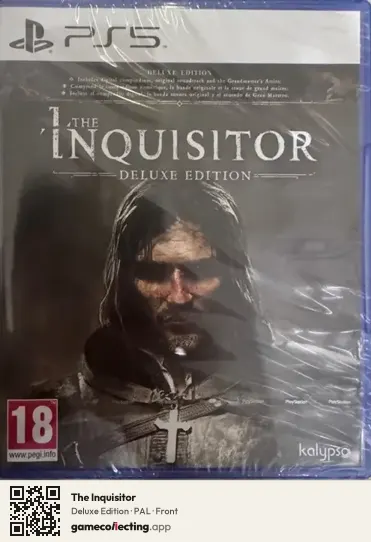 The Inquisitor PlayStation 5, PAL box front