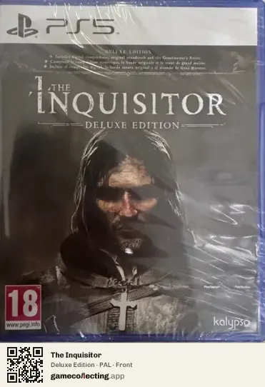 The Inquisitor PlayStation 5, PAL box front