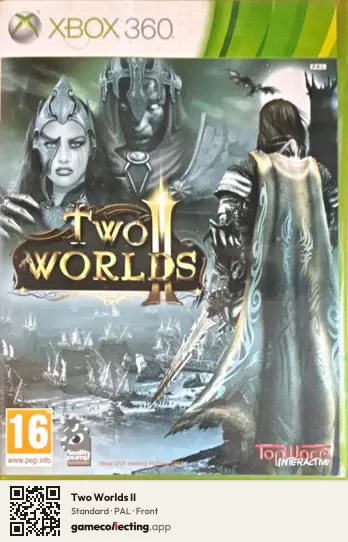 Two Worlds II Xbox 360, PAL box front