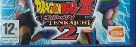 Dragon Ball Z: Budokai Tenkaichi 2, the PEGI square on its front