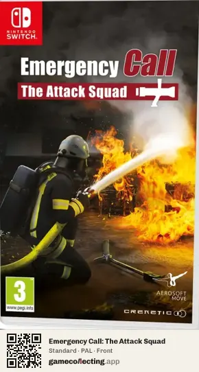 Emergency Call: The Attack Squad Nintendo Switch, PAL box front