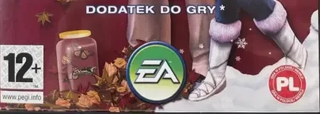 The Sims 2: Seasons, the PEGI square on its front