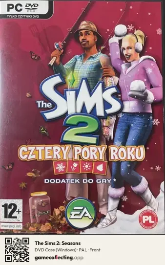 The Sims 2: Seasons Computer, PAL box front