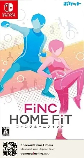 Knockout Home Fitness Nintendo Switch, Asia box front