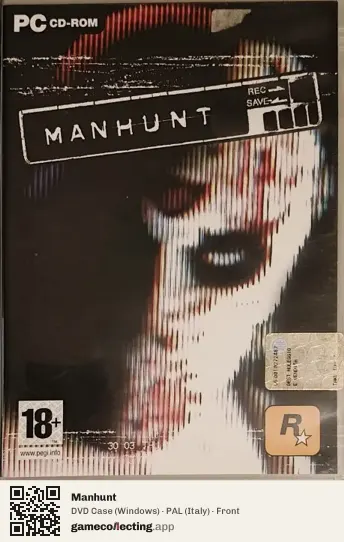 Manhunt Computer, Italy box front