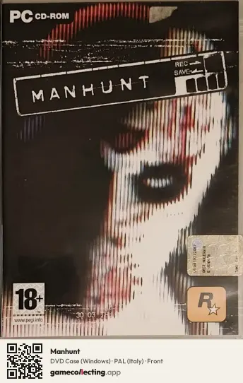 Manhunt Computer, Italy box front