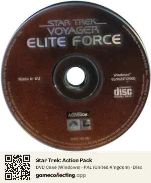 Star Trek: Action Pack Computer, PAL disc