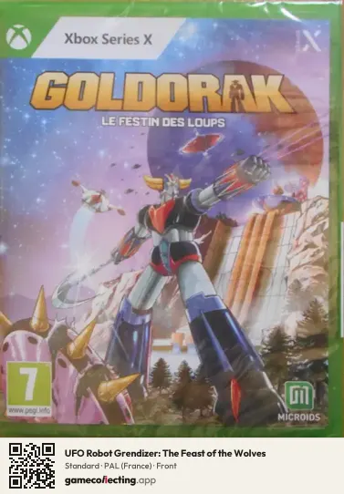 UFO Robot Grendizer: The Feast of the Wolves Xbox Series X, France box front