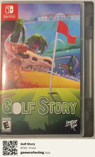 Golf Story Nintendo Switch, NTSC box front