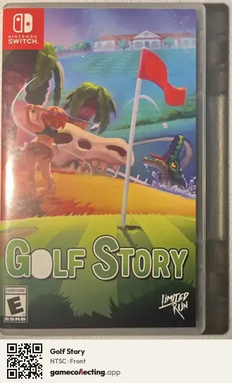 Golf Story Nintendo Switch, NTSC box front