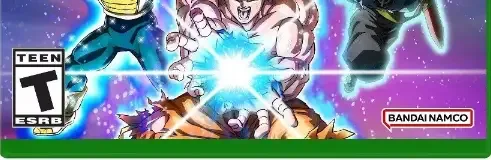 Dragon Ball: Sparking! Zero, the ESRB box on its front