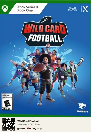 Wild Card Football Xbox Series X, NTSC box front