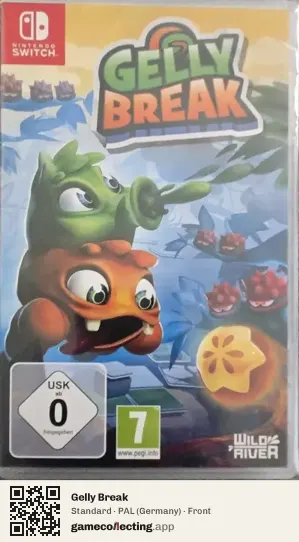 Gelly Break Nintendo Switch, Germany box front