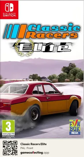 Classic Racers Elite Nintendo Switch, PAL box front