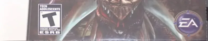 Orcs & Elves, the ESRB box on its front