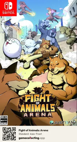 Fight of Animals: Arena Nintendo Switch, Asia box front