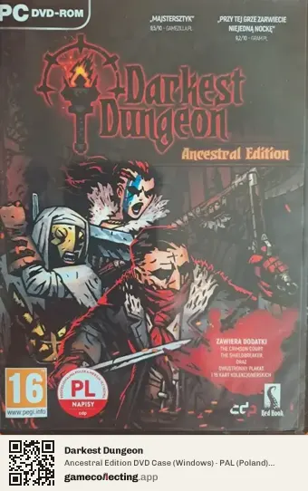 Darkest Dungeon Computer, Poland box front
